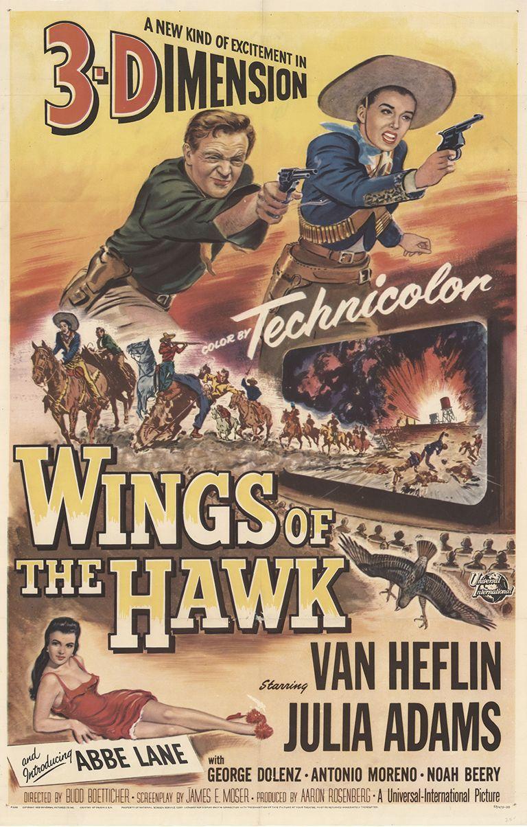 Wings of the Hawk poster - similar to Man Without a Star