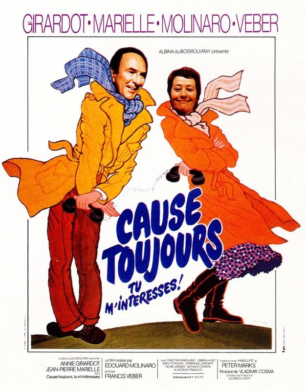 Cause toujours... tu m'intéresses! poster - similar to Back to the Wall