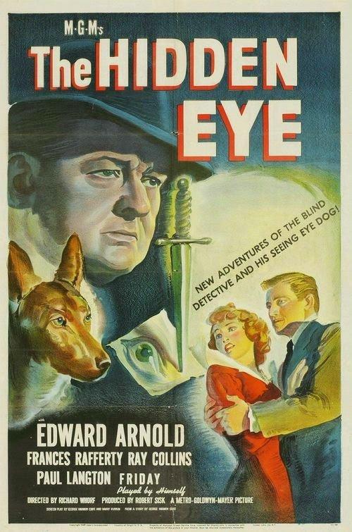 The Hidden Eye poster - similar to The Trap