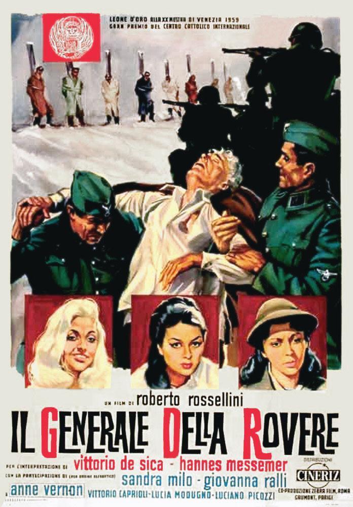 General Della Rovere poster - similar to Ski Troop Attack