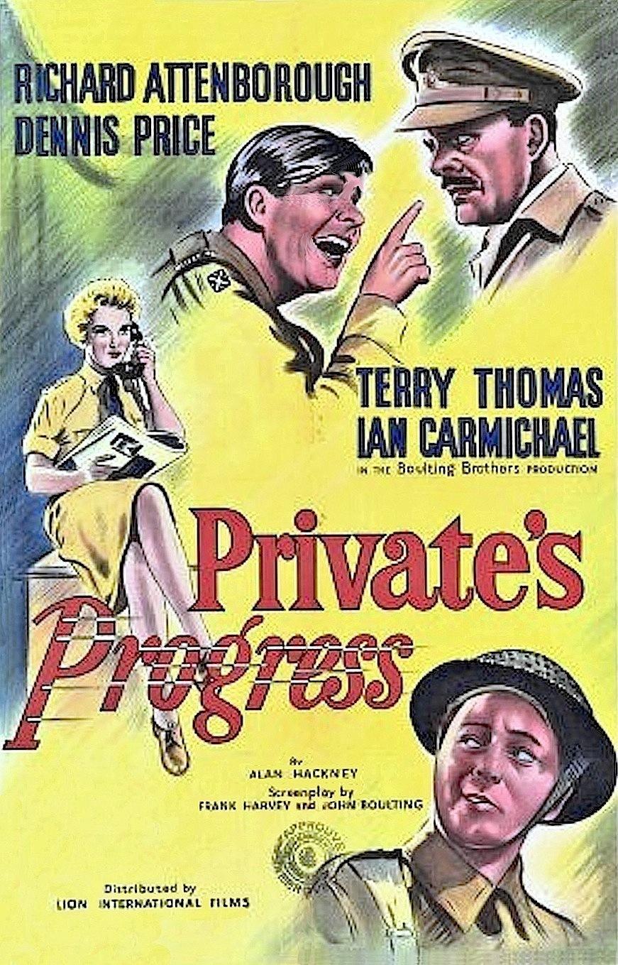 Private's Progress poster - similar to Jail Busters