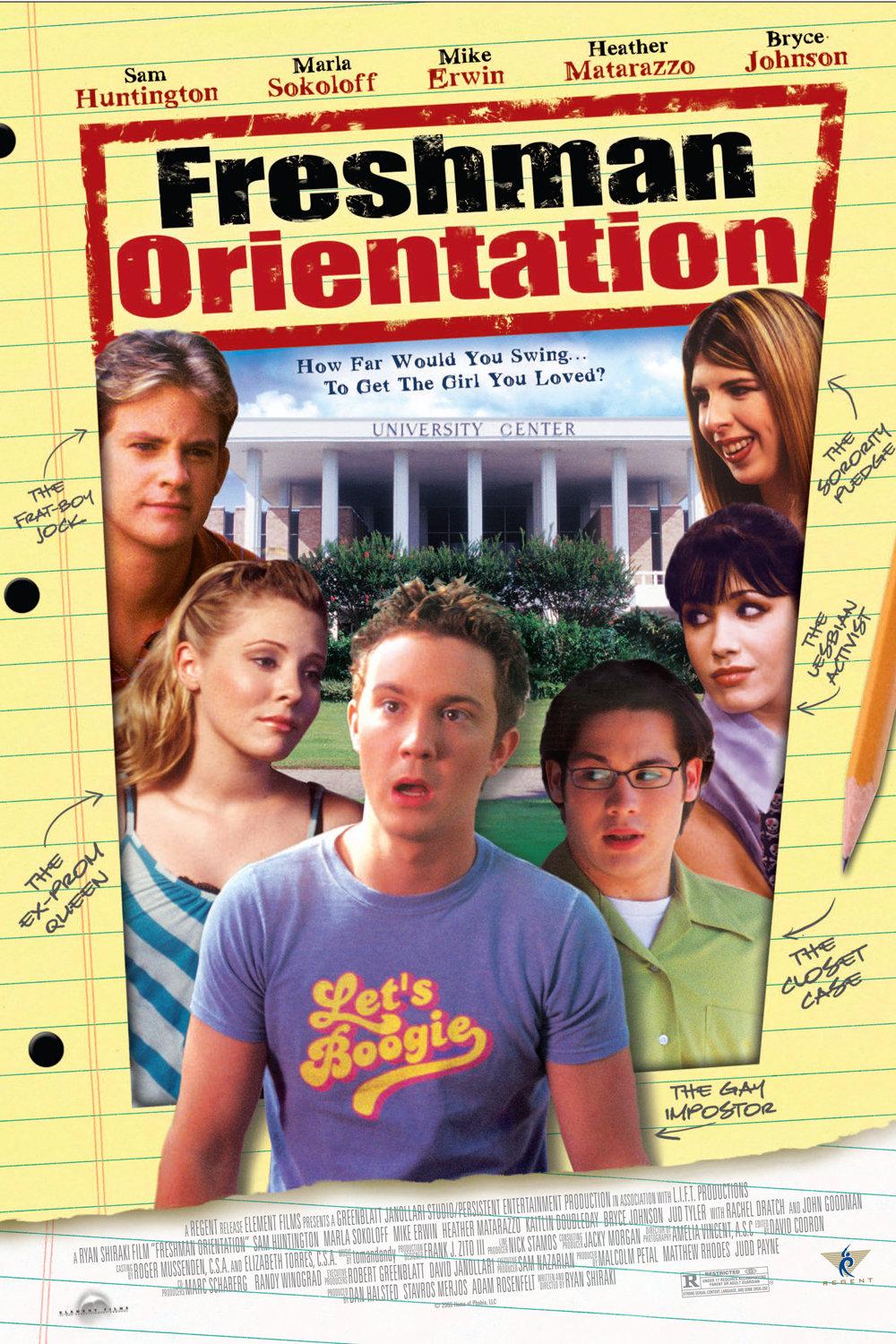 Freshman Orientation poster - similar to Christmas at Graceland: Home for the Holidays