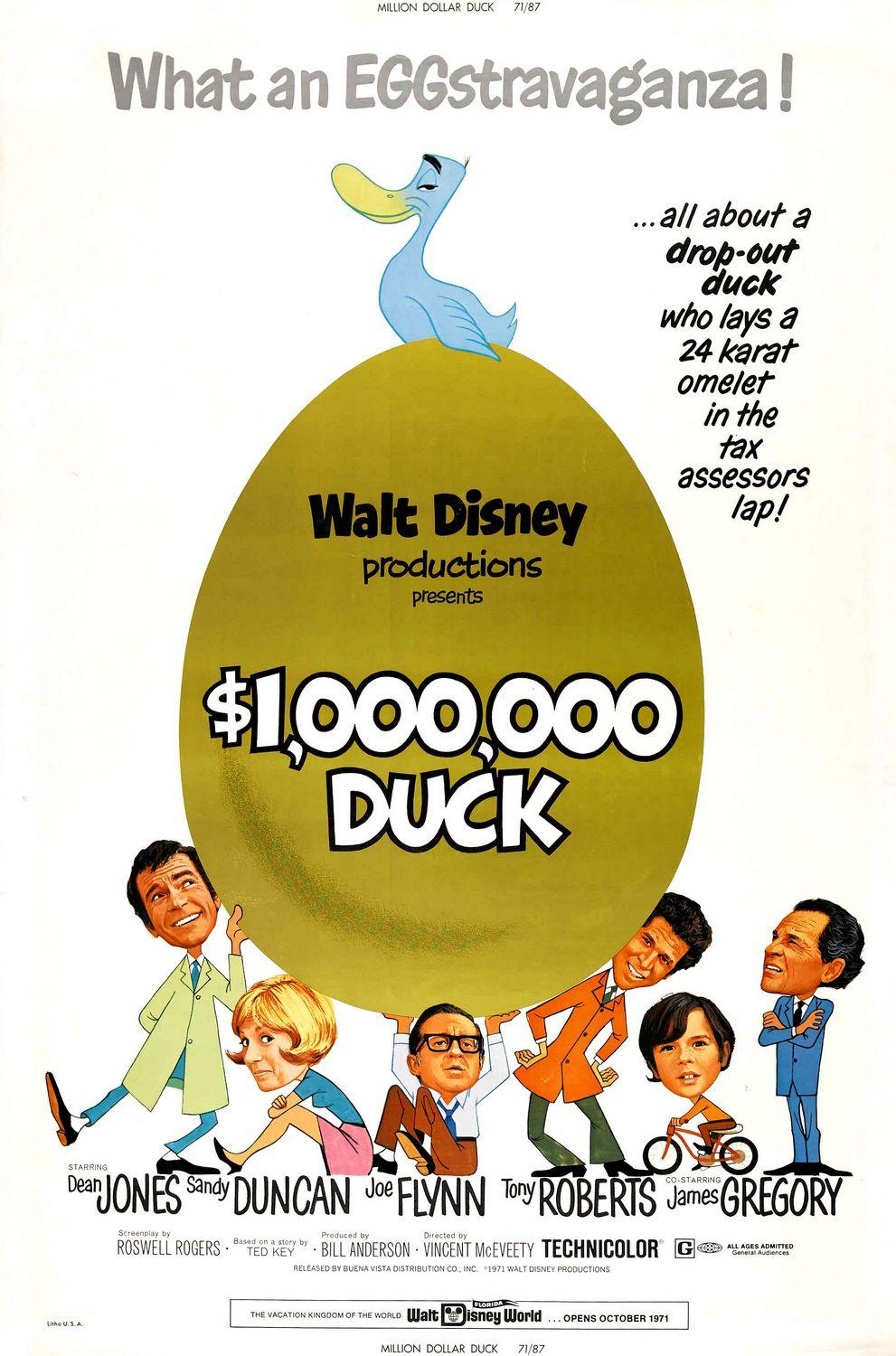 The Million Dollar Duck - like Where's Poppa? but lighter