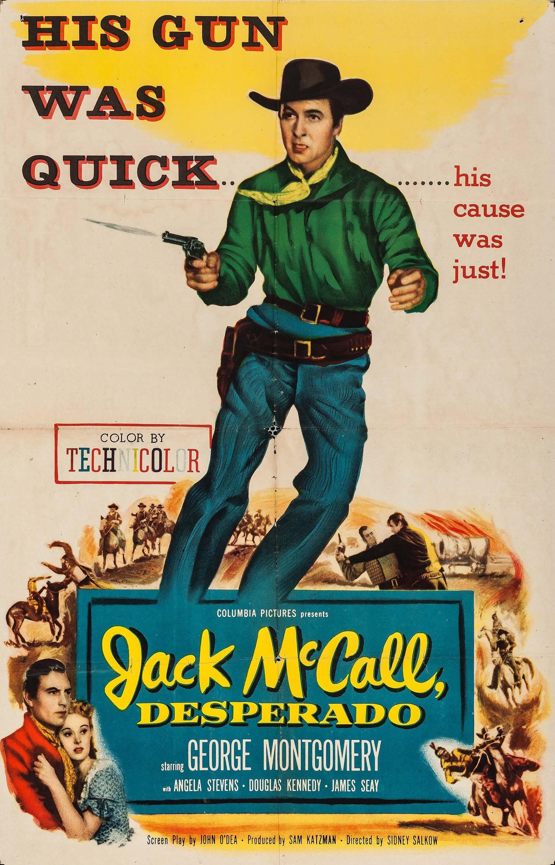 Jack McCall, Desperado poster - similar to Dial Red O