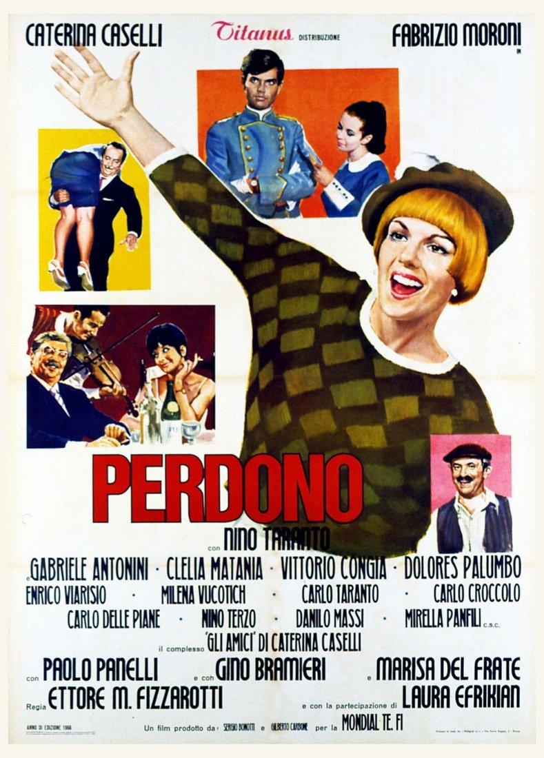 Perdono poster - similar to Don't Look Back