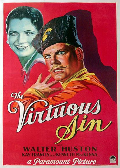 The Virtuous Sin poster - similar to Borderline