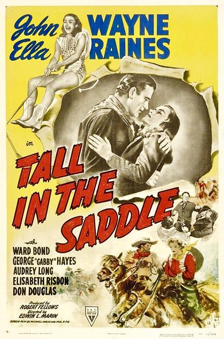 Tall in the Saddle poster - similar to Arizona Trail