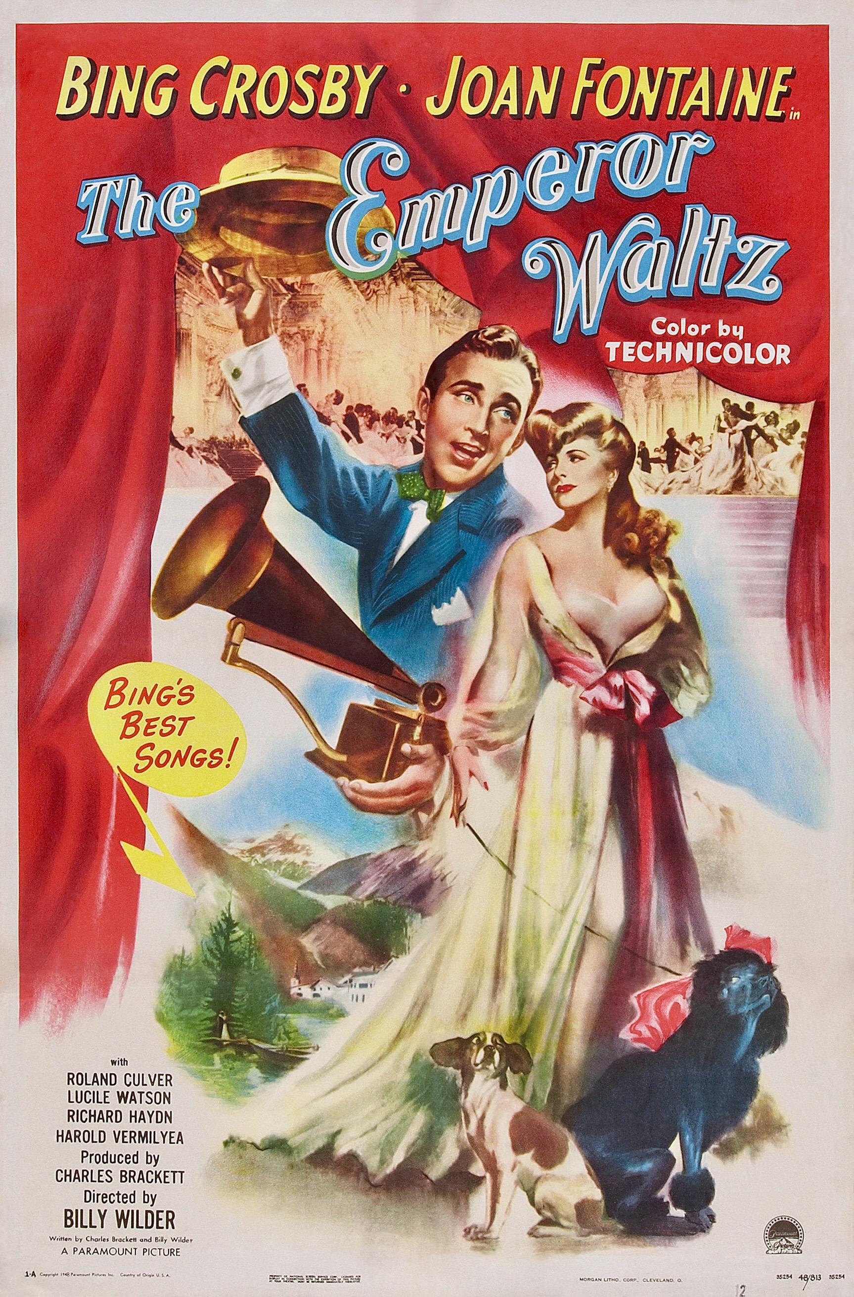 The Emperor Waltz poster - similar to The Toast of New Orleans