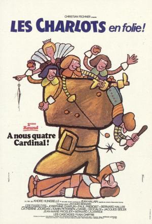 Les Charlots en folie: À nous quatre Cardinal! [Russian]