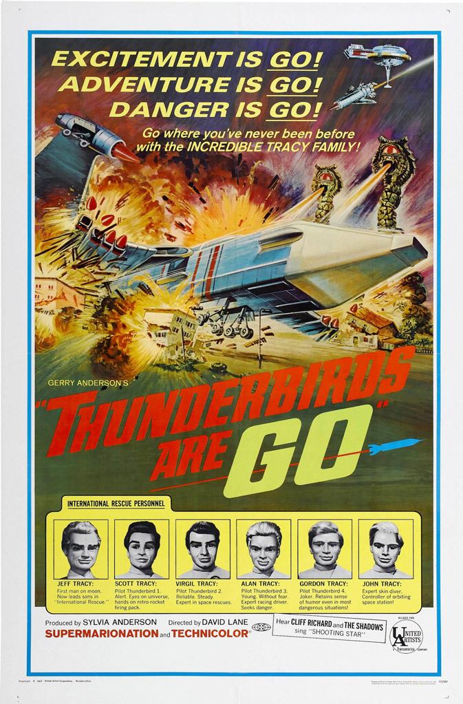 Thunderbirds Are GO poster - similar to Dr. Who and the Daleks