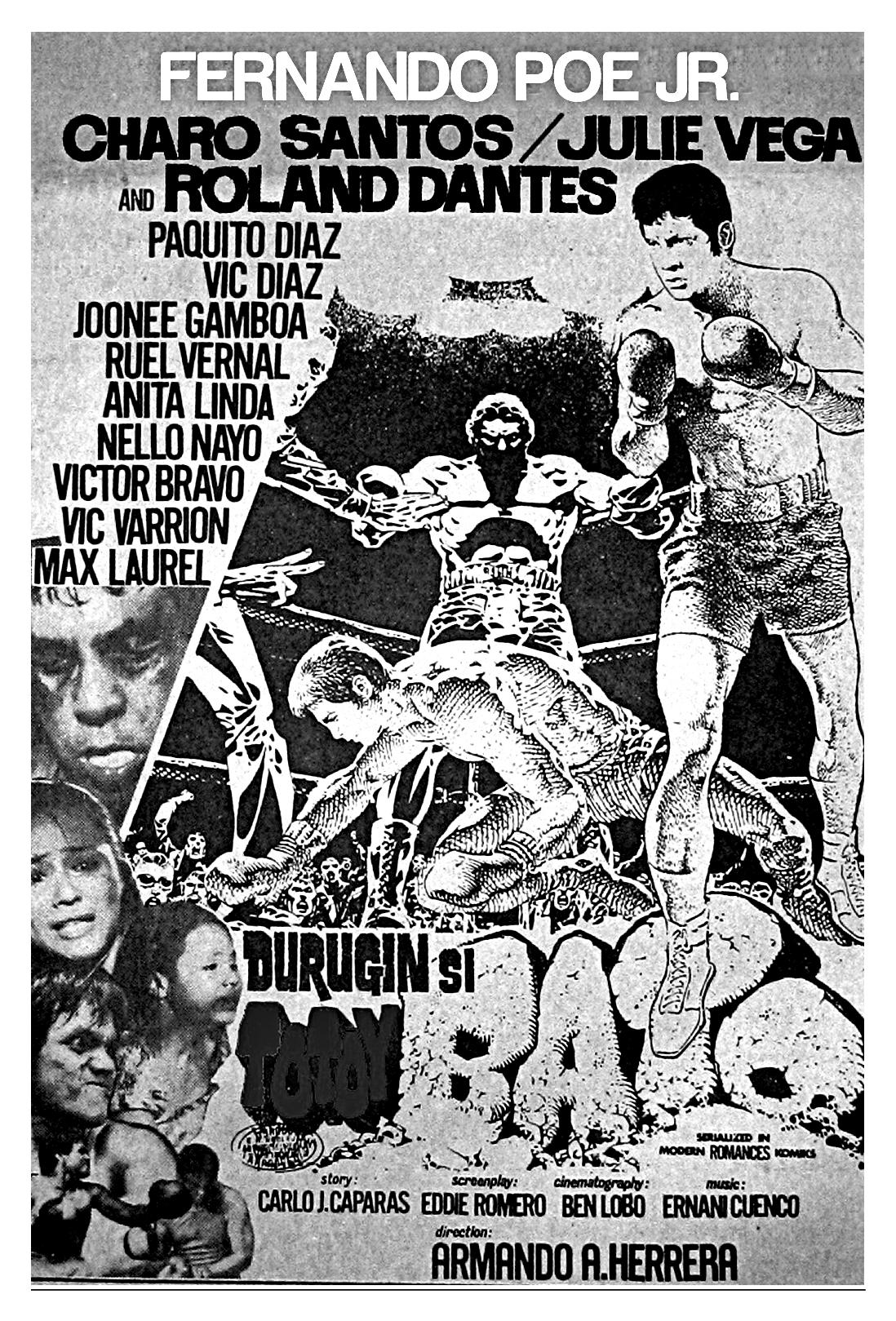 Durugin si Totoy Bato poster - similar to Star Wars