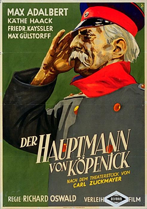 The Captain from Köpenick - like The Old Dark House but lighter