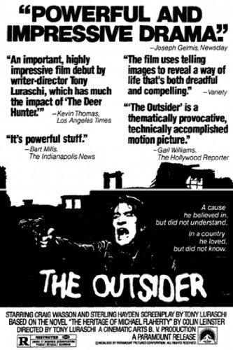 The Outsider poster - similar to The Fox and the Hound