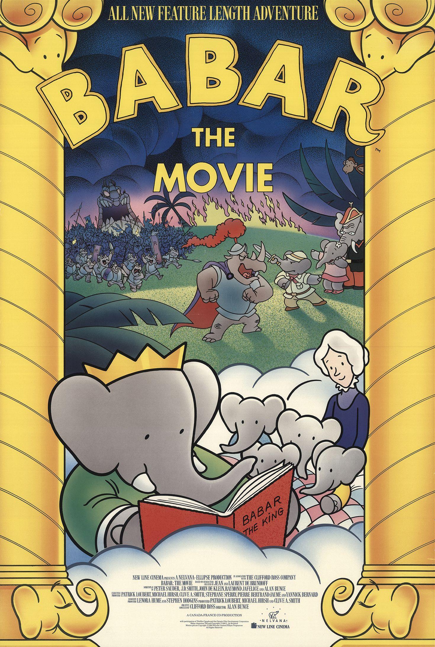 The Babar Movie - like Blue Blink but family-friendly