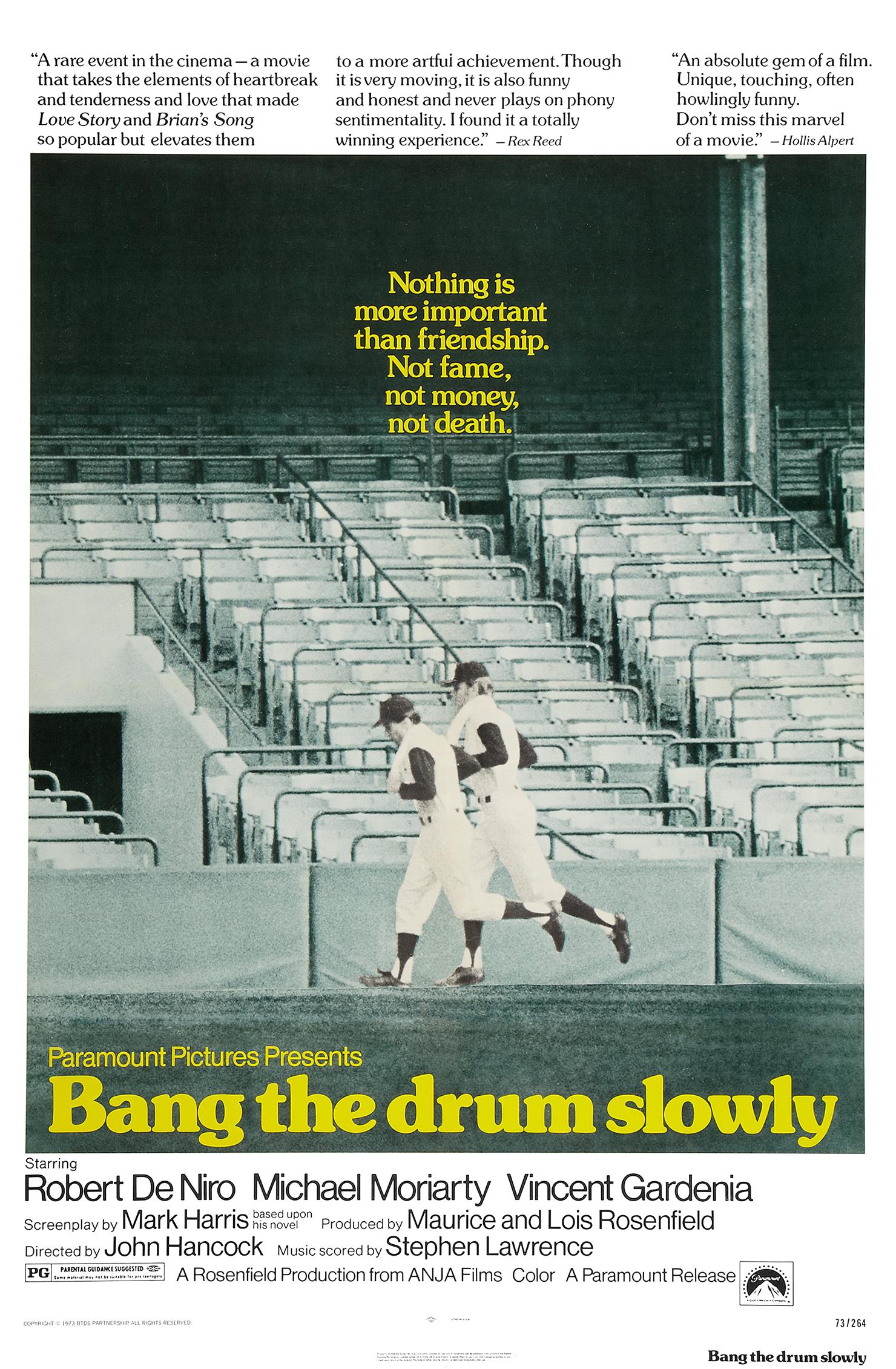 Bang the Drum Slowly poster - similar to Dirt