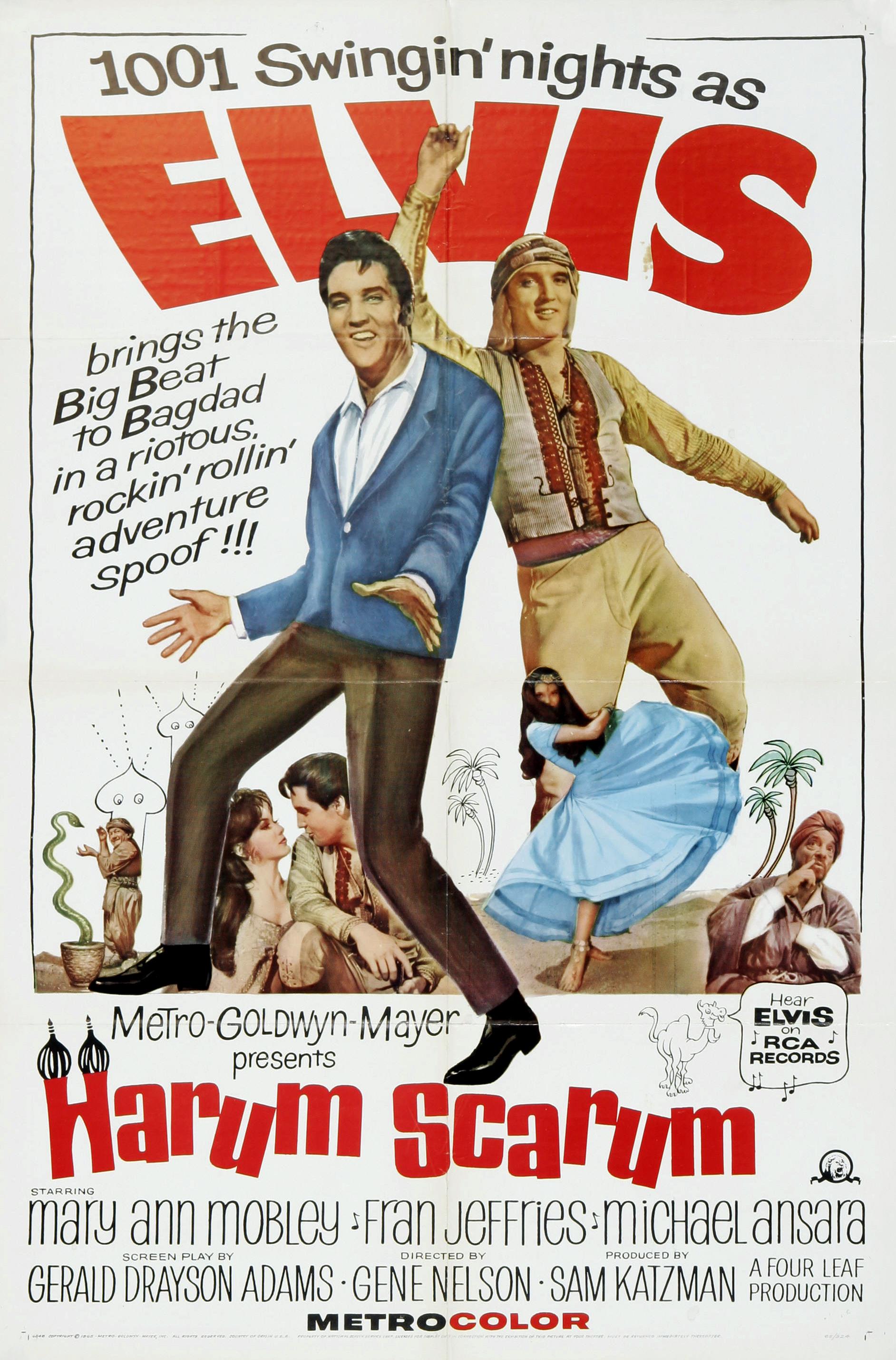 Harum Scarum poster - similar to The Collector