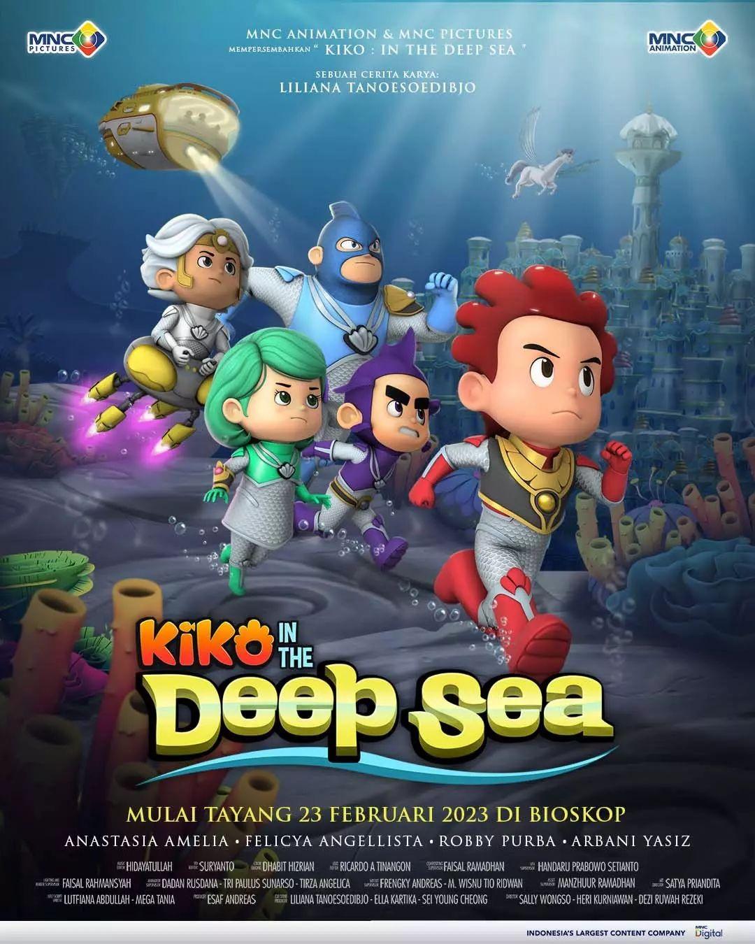 Kiko in the Deep Sea poster - similar to The Gate Of Mystical Realm