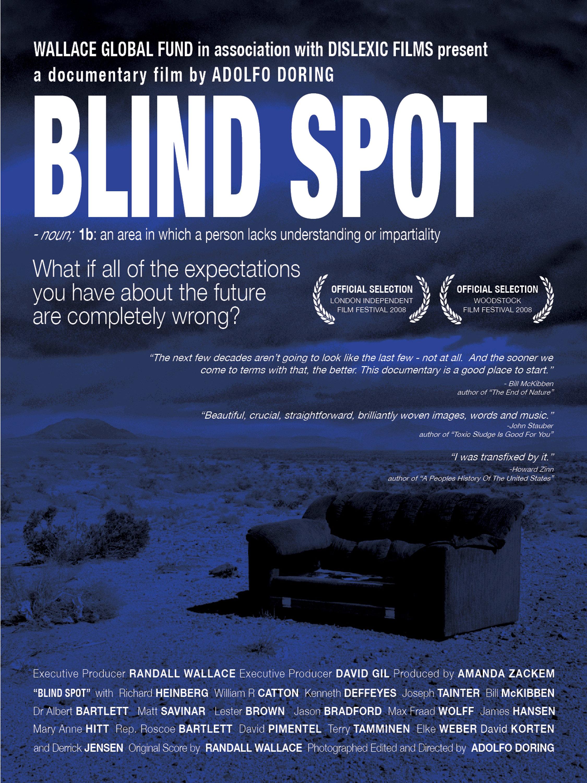 Blind Spot poster - similar to Wild Ocean