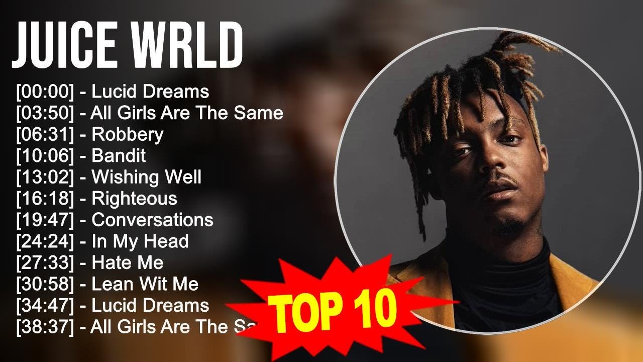 J u i c e W R L D 2023 MIX - TOP 10 BEST SONGS