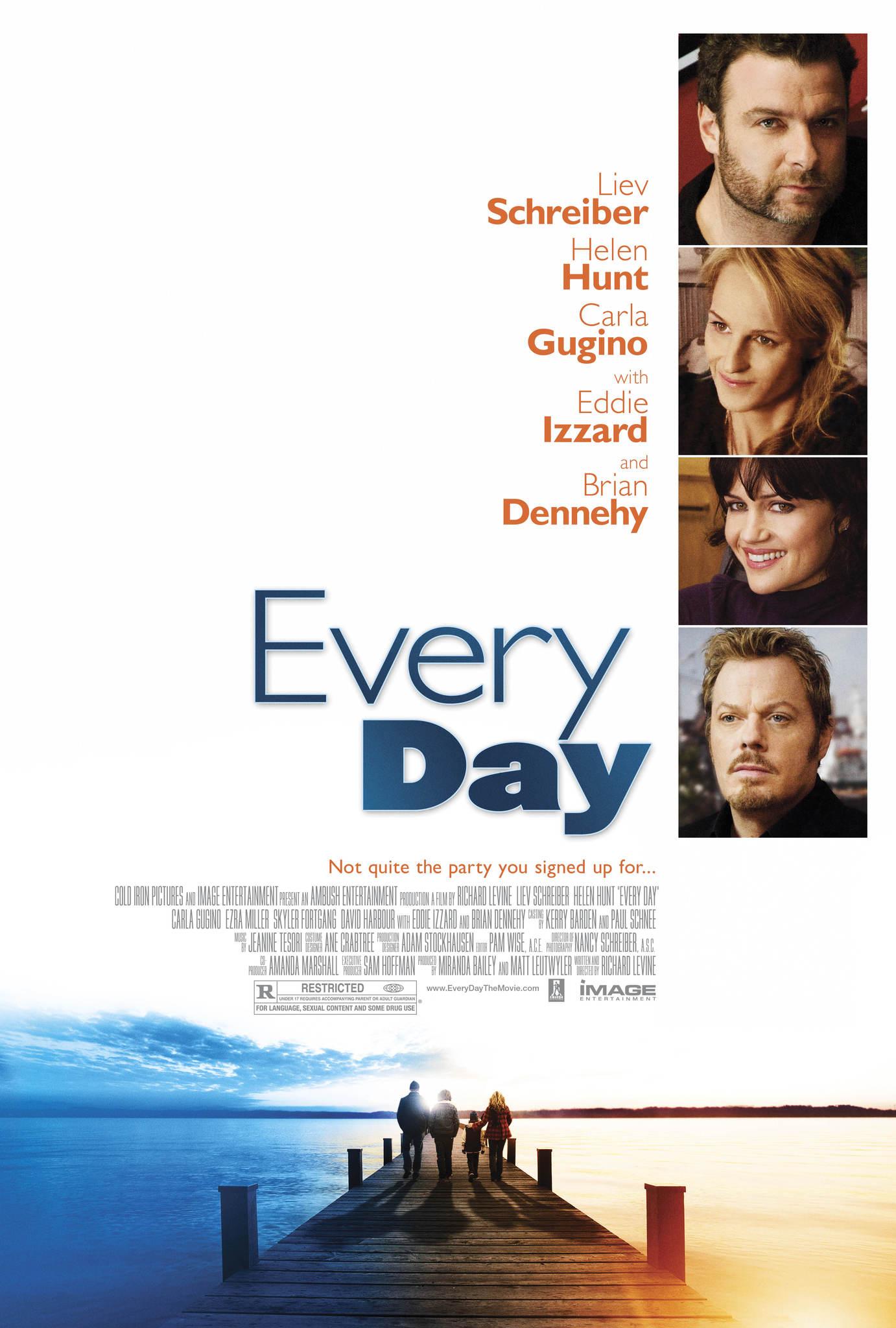 Every Day poster - similar to The Stanford Prison Experiment