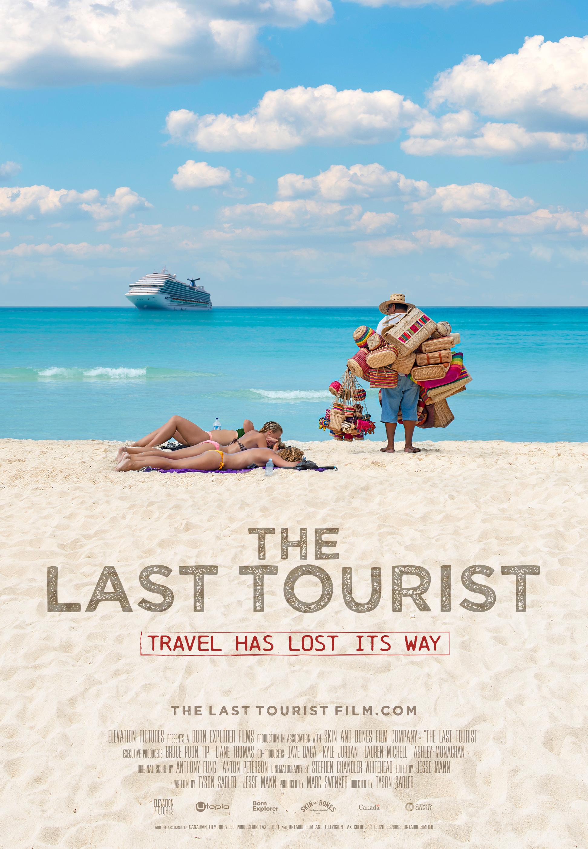 The Last Tourist poster - similar to Meat the Future