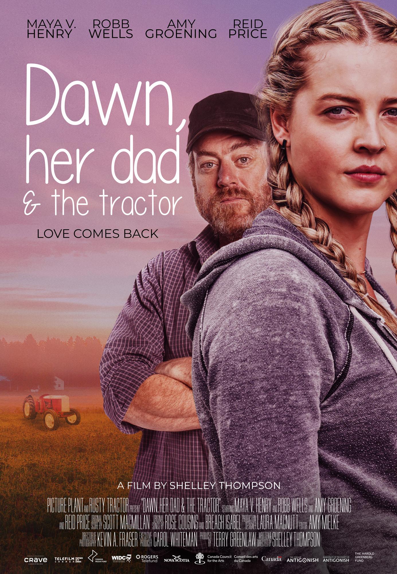 Dawn, Her Dad & the Tractor poster - similar to The Trades
