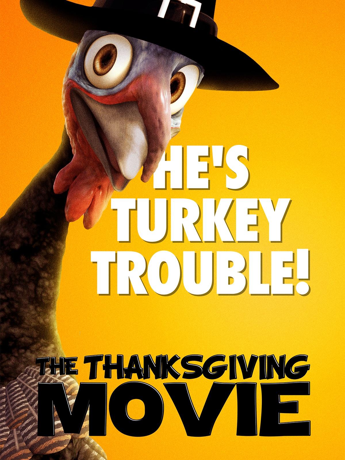 The Thanksgiving Movie poster - similar to The Lion Kid