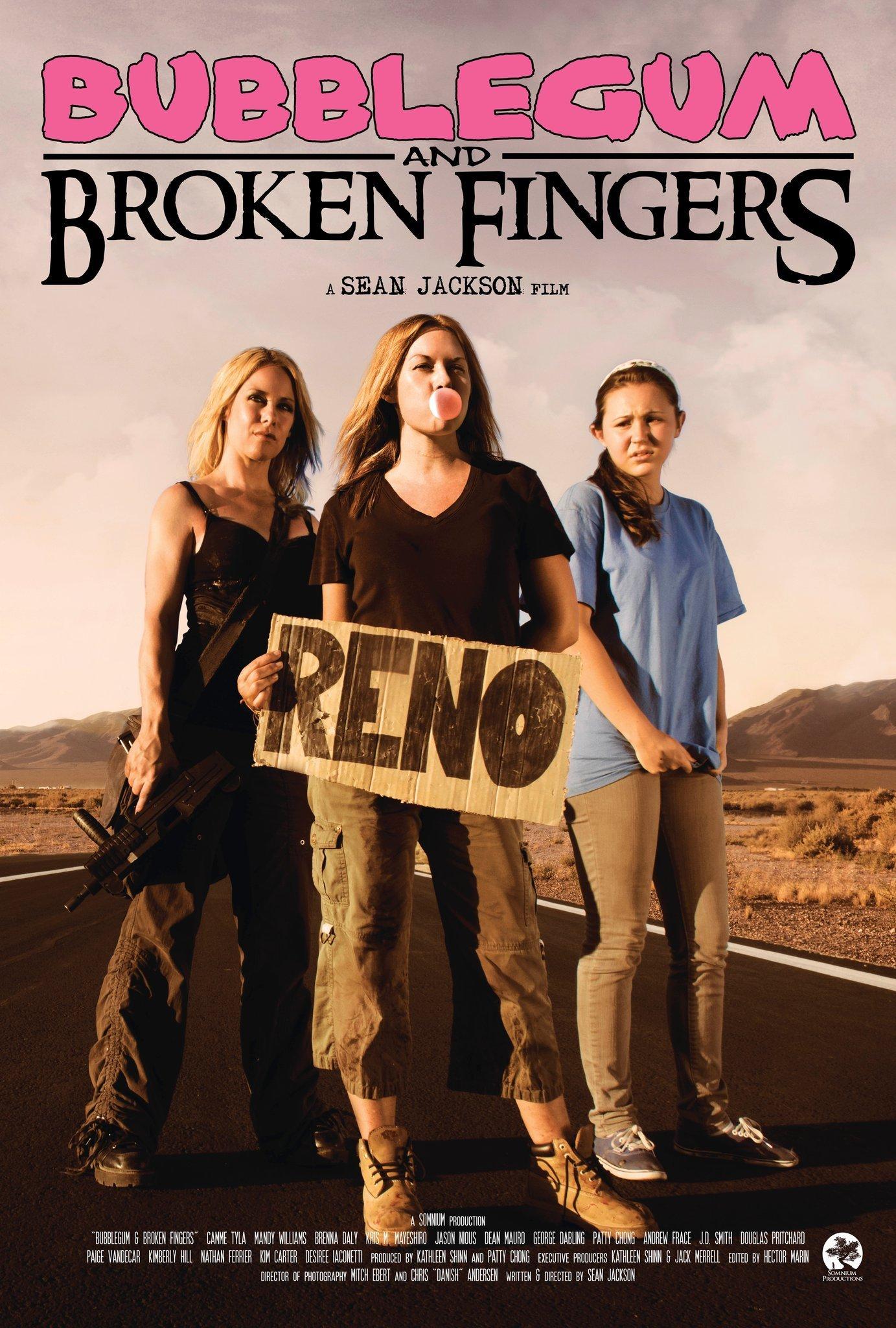 Bubblegum & Broken Fingers poster - similar to 6 Guns