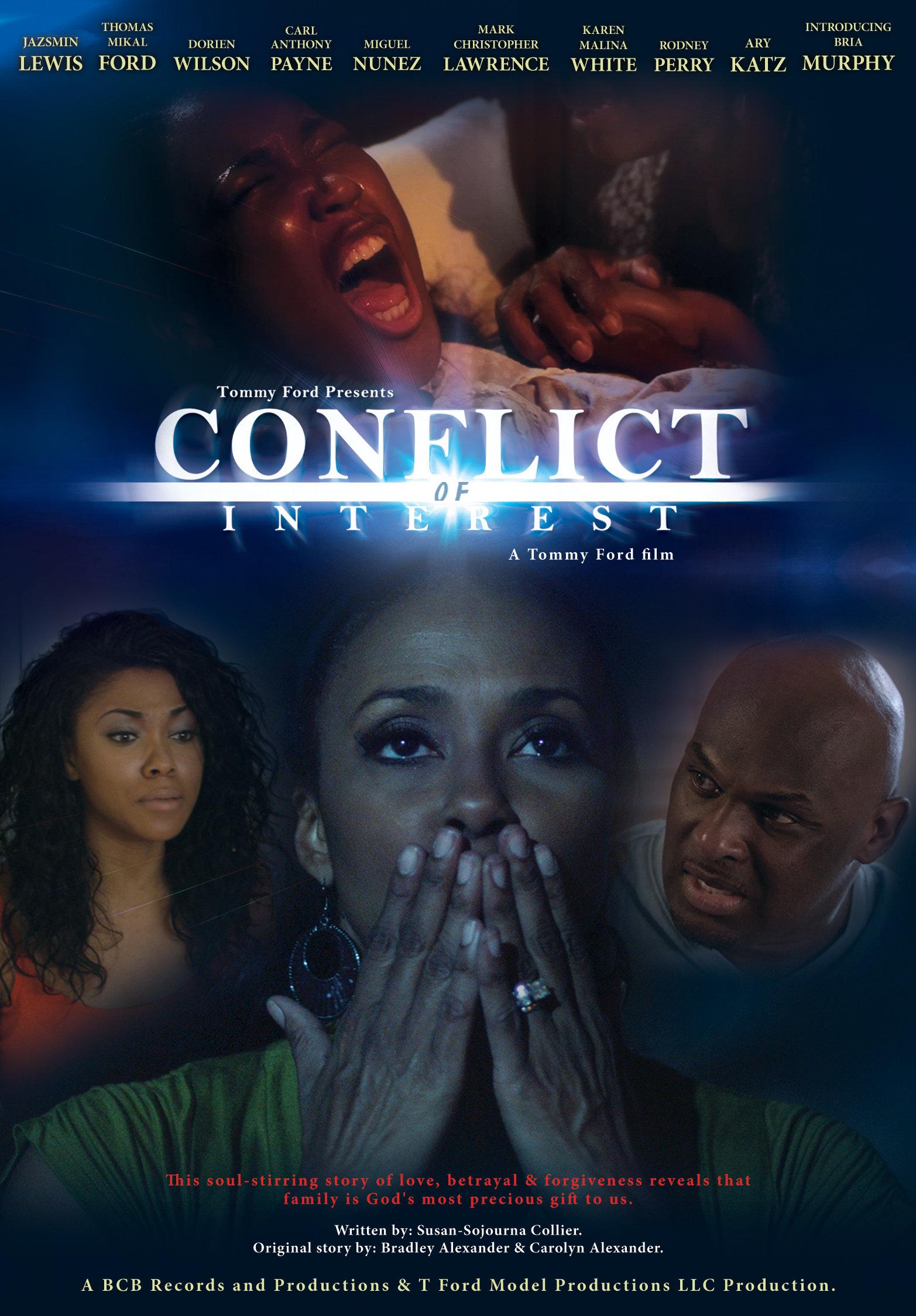 Conflict of Interest poster - similar to A Wesley South African Christmas