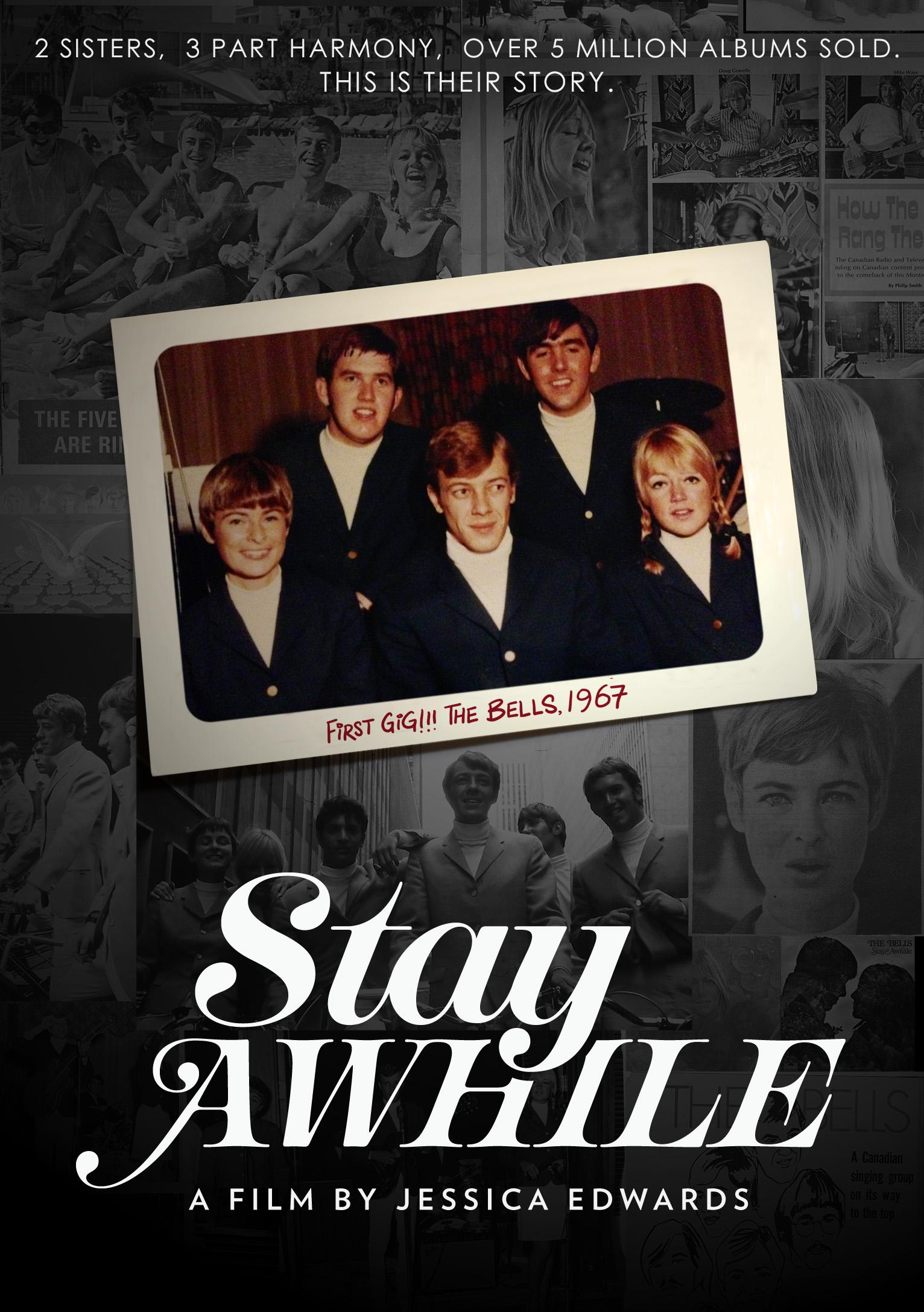Stay Awhile poster - similar to Drain the Titanic