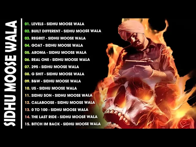 Sidhu MooseWala Top 15 Songs Collection | Non Stop Punjabi Songs | Latest Punjabi Songs