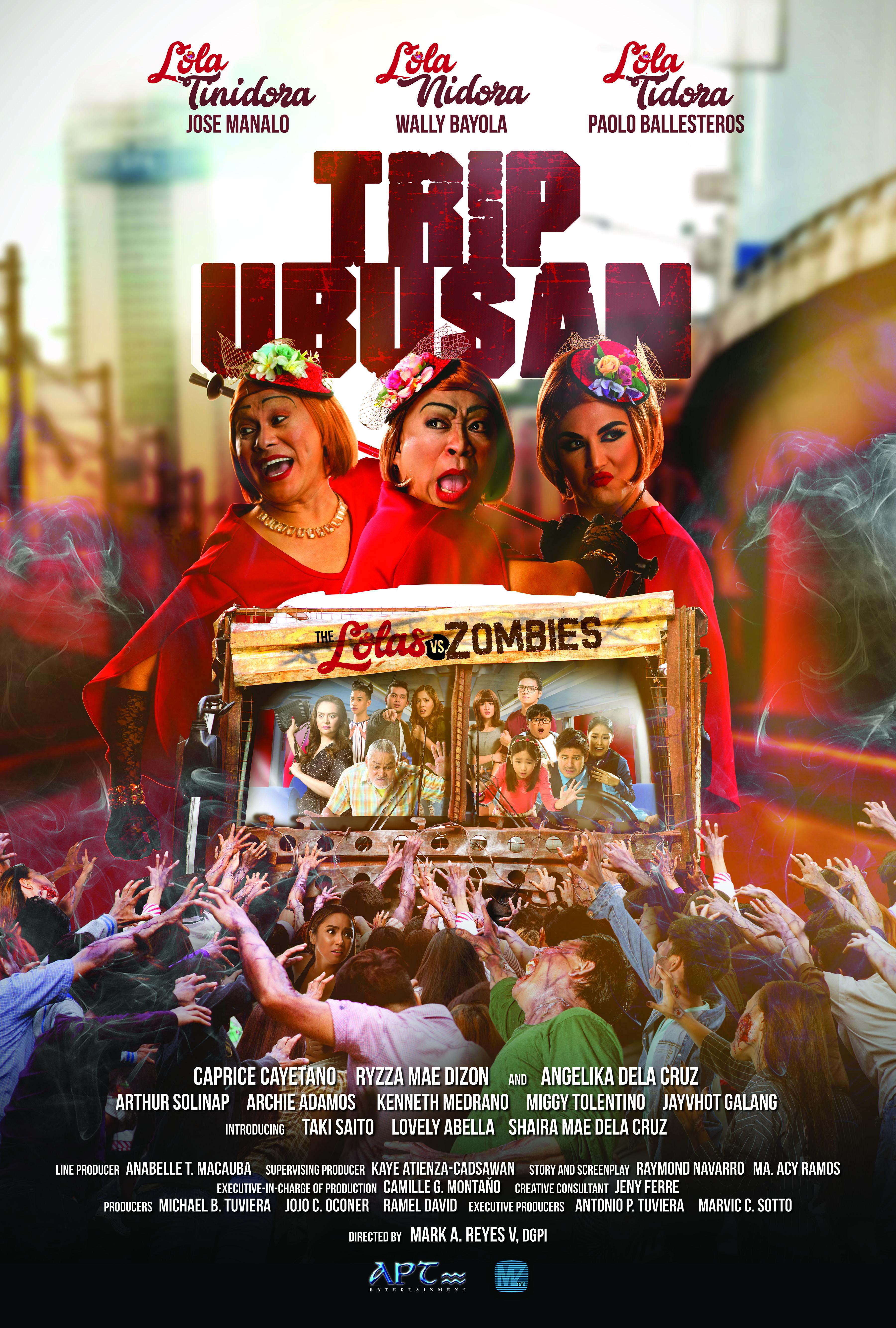 Trip Ubusan: The Lolas vs Zombies background