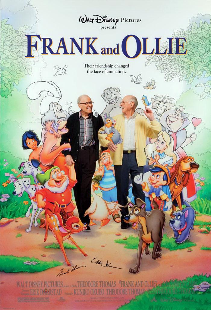 Frank and Ollie poster - similar to The Living Sea