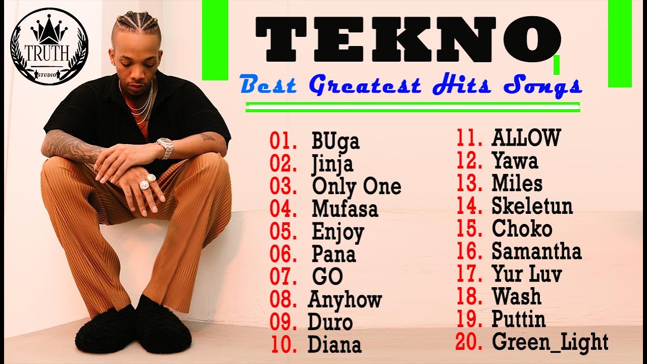 Tekno Best Greatest Hits Songs 2022 ( Full Album Of Best Sons Of TeknoMiles ) Tekno Music Songs