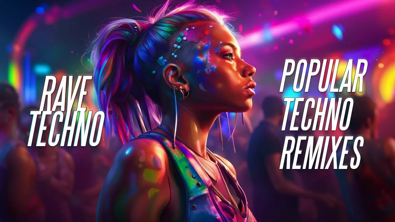 Rave Techno Mix  Techno Remixes Of Popular Songs 2023