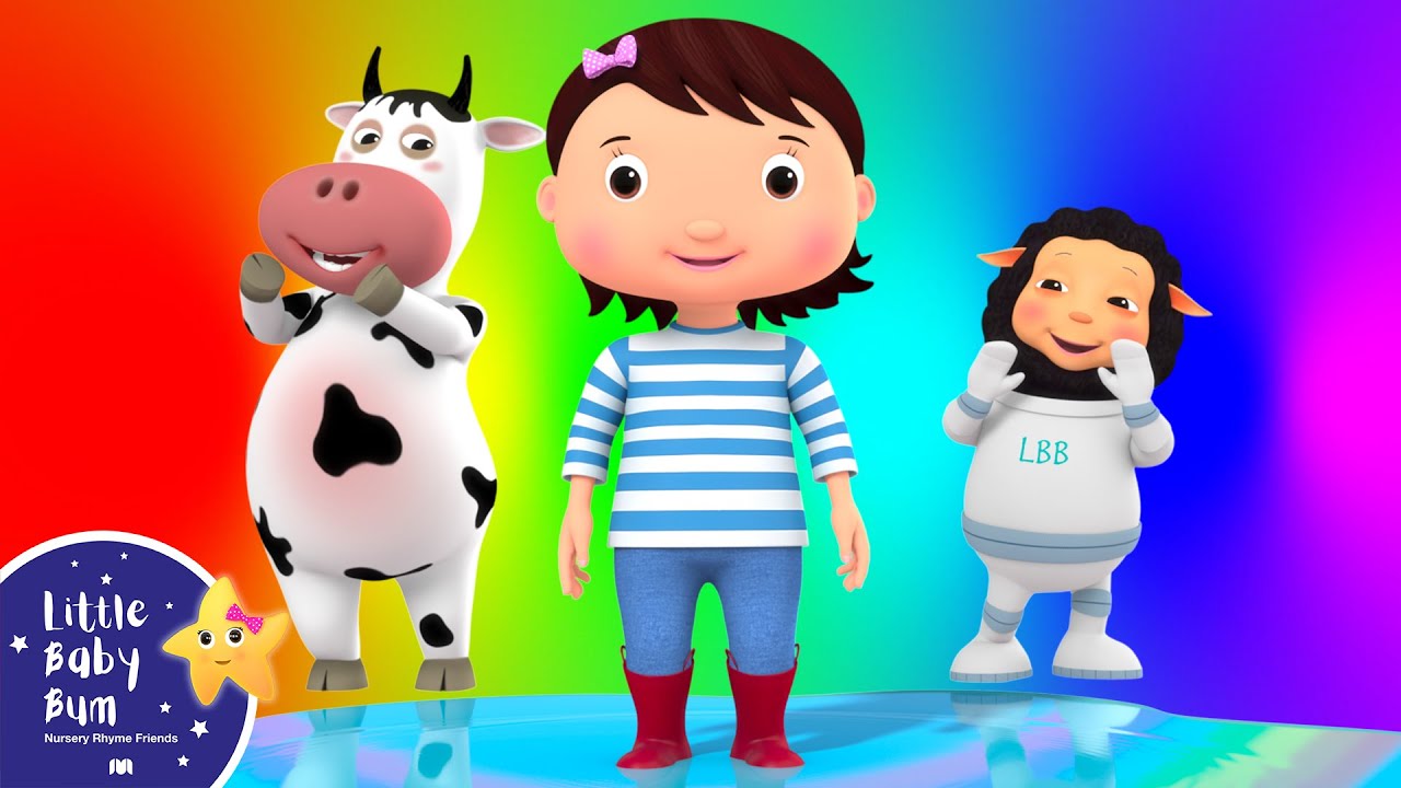 Rainbow Puddles Song! | Little Baby Bum - New Nursery Rhymes for Kids background