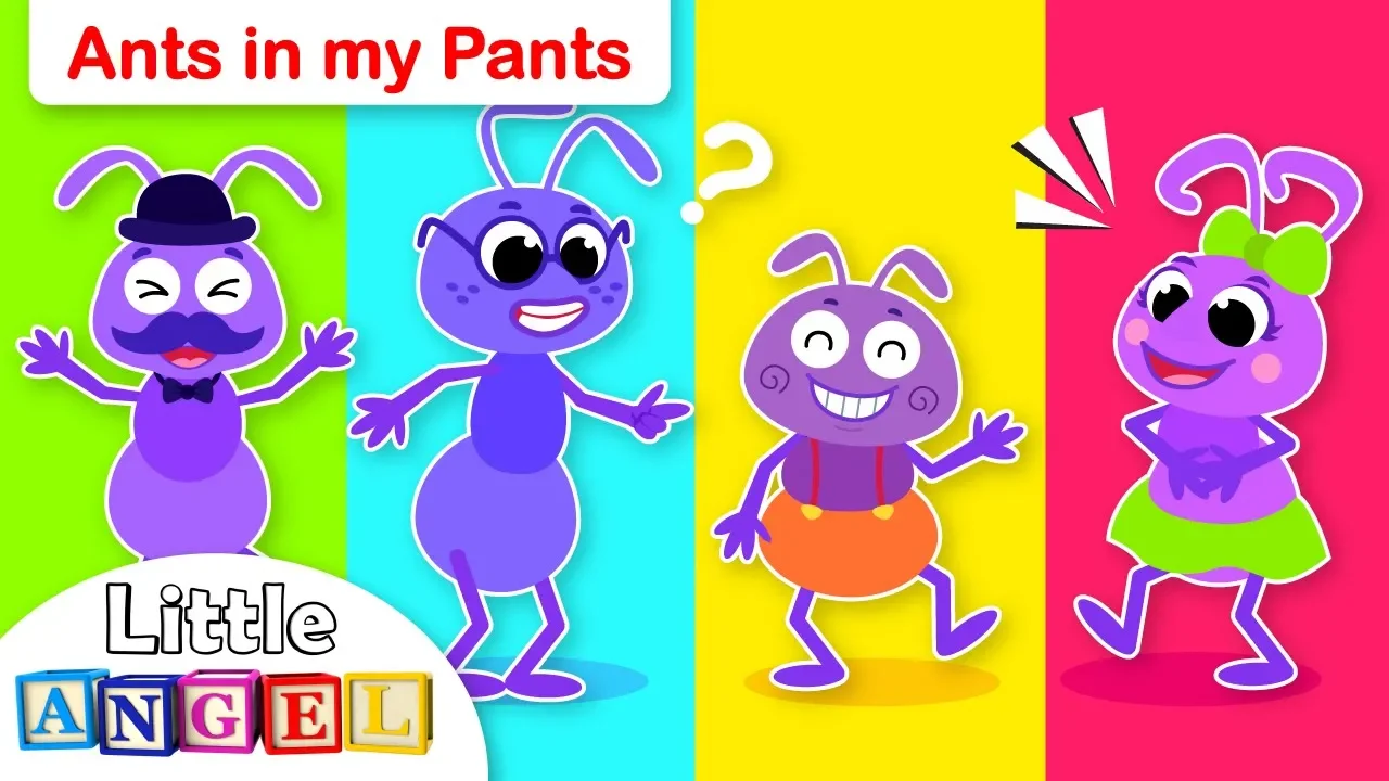 Ants in my Pants | Animals & Bugs | Fun Kids Songs and Nursery Rhymes by Little Angel