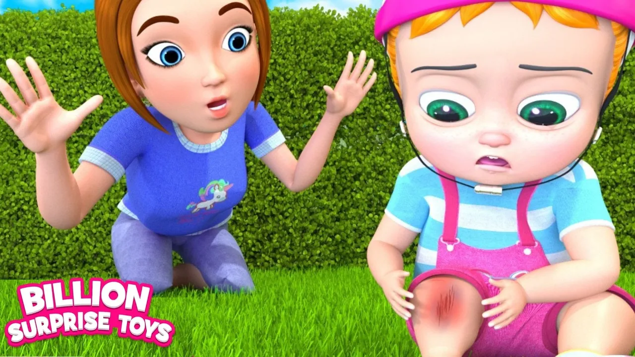 Baby Johnny Boo Boo Song - BillionSurpriseToys Nursery Rhymes, Kids Songs