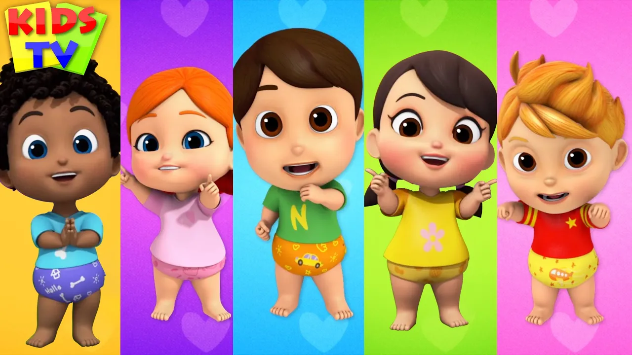 Five little Babies | Nursery Rhyme & Baby Songs | Kids Cartoon | kids tv