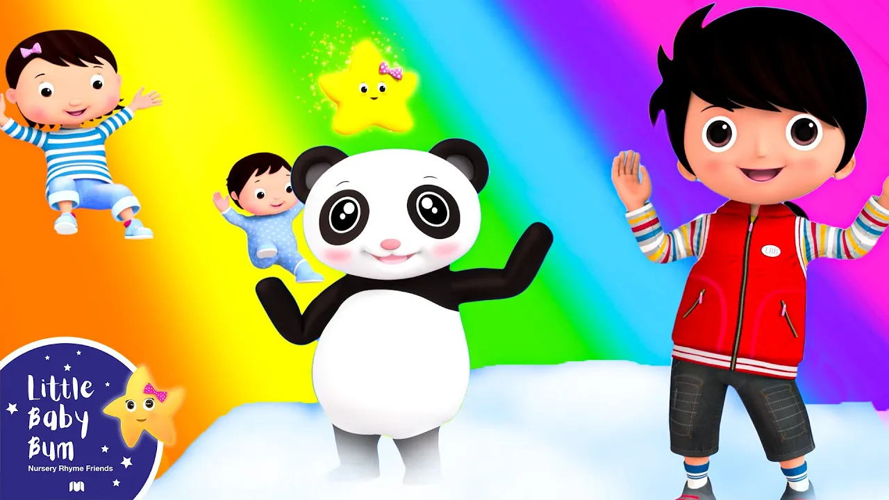 Happy Place | Nursery Rhymes & Kids Songs | Learn with Little Baby Bum background