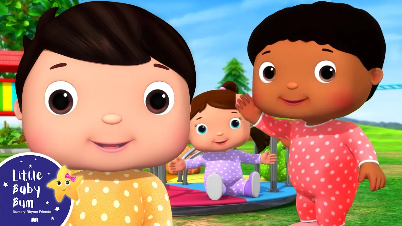 Ten Little Baby Feet | Little Baby Bum - Classic Nursery Rhymes for Kids background