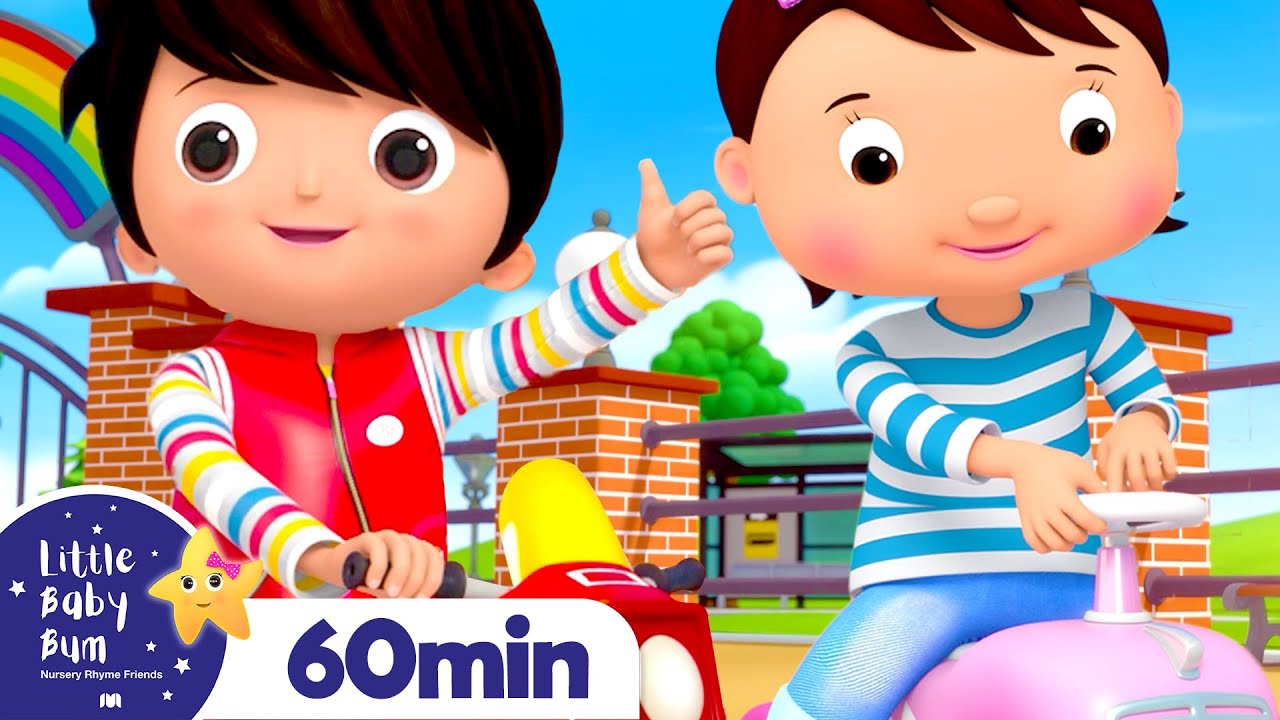 Driving in My Car +More Nursery Rhymes and Kids Songs | Little Baby Bum