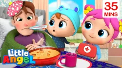 Taking Care Of Daddy +More Little Angel Kids Songs & Nursery Rhymes