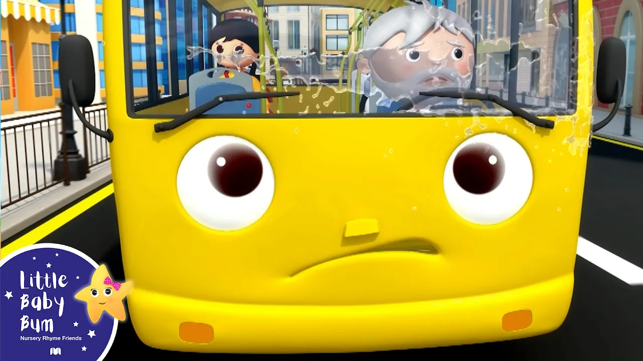 Little Bus Go Round And Round | Little Baby Bum - Nursery Rhymes for Kids | Baby Song 123 background