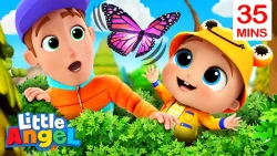 Walking In The Forest | Hiking song | + More Educational Kids Songs & Nursery Rhymes By Little Angel