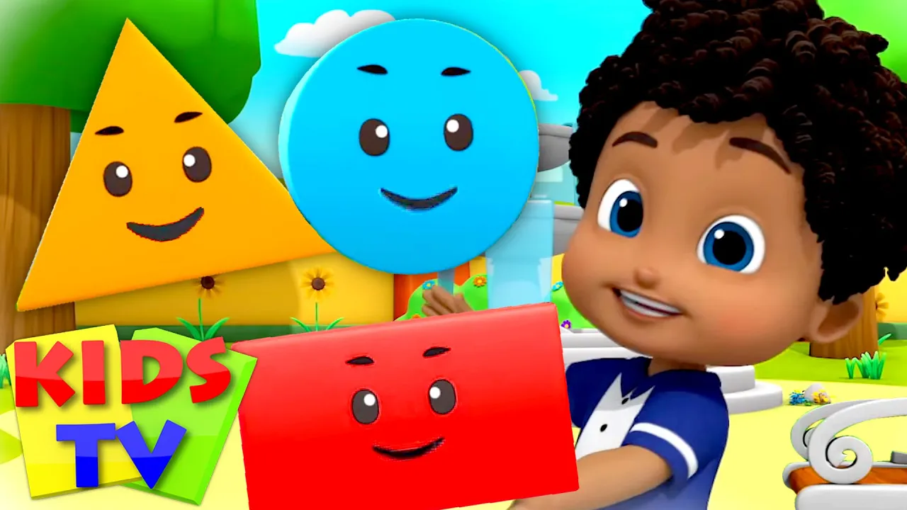 Shapes Shapes All Around | Shapes Song | Nursery Rhymes & Baby Songs by Kids Tv