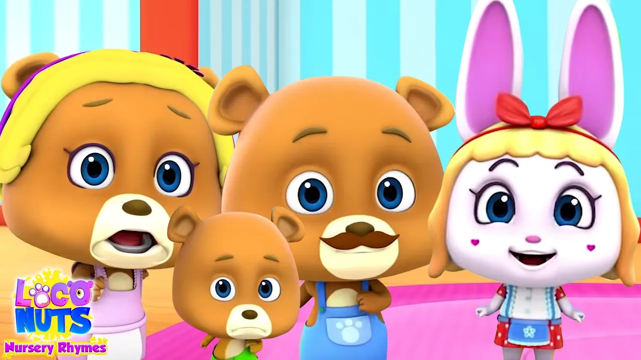 Goldilocks and The Three Bears, Fairy Tale & Cartoon Story for Kids by Loco Nuts backdrop