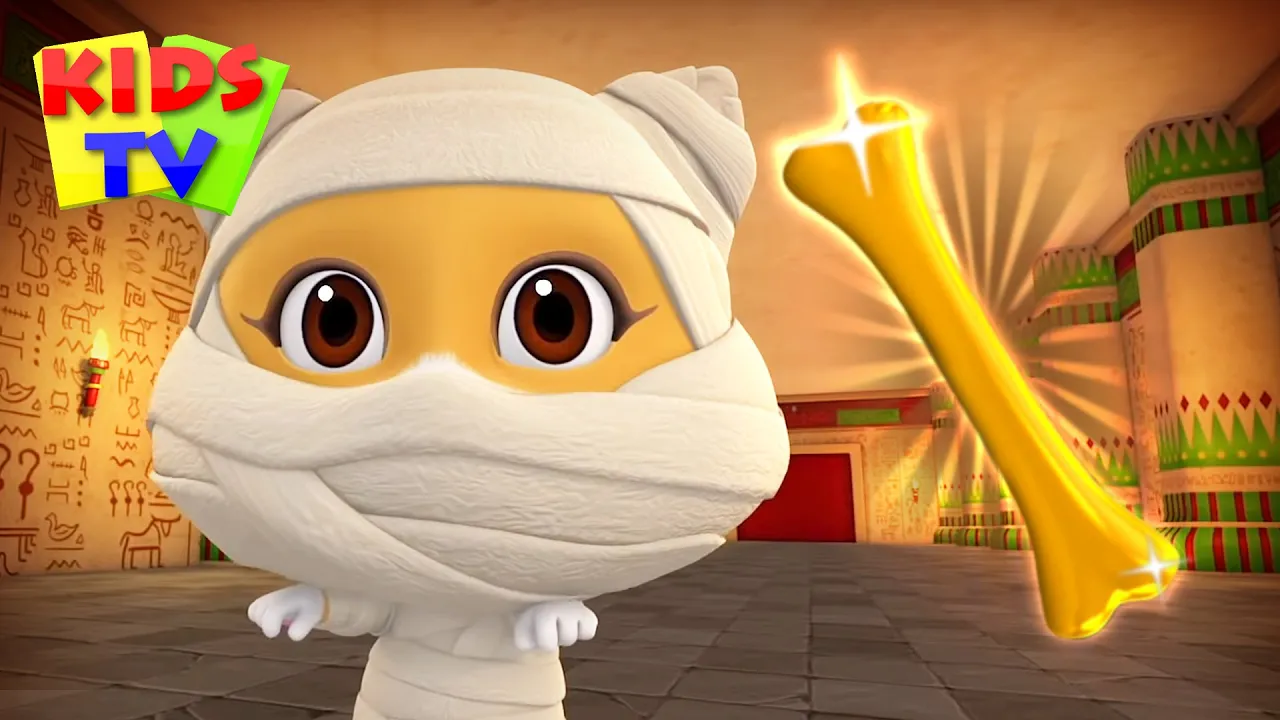 Hunt for the Golden Bone | Funny Cartoons for Kids | Loco Nuts | Comedy Videos for Children background