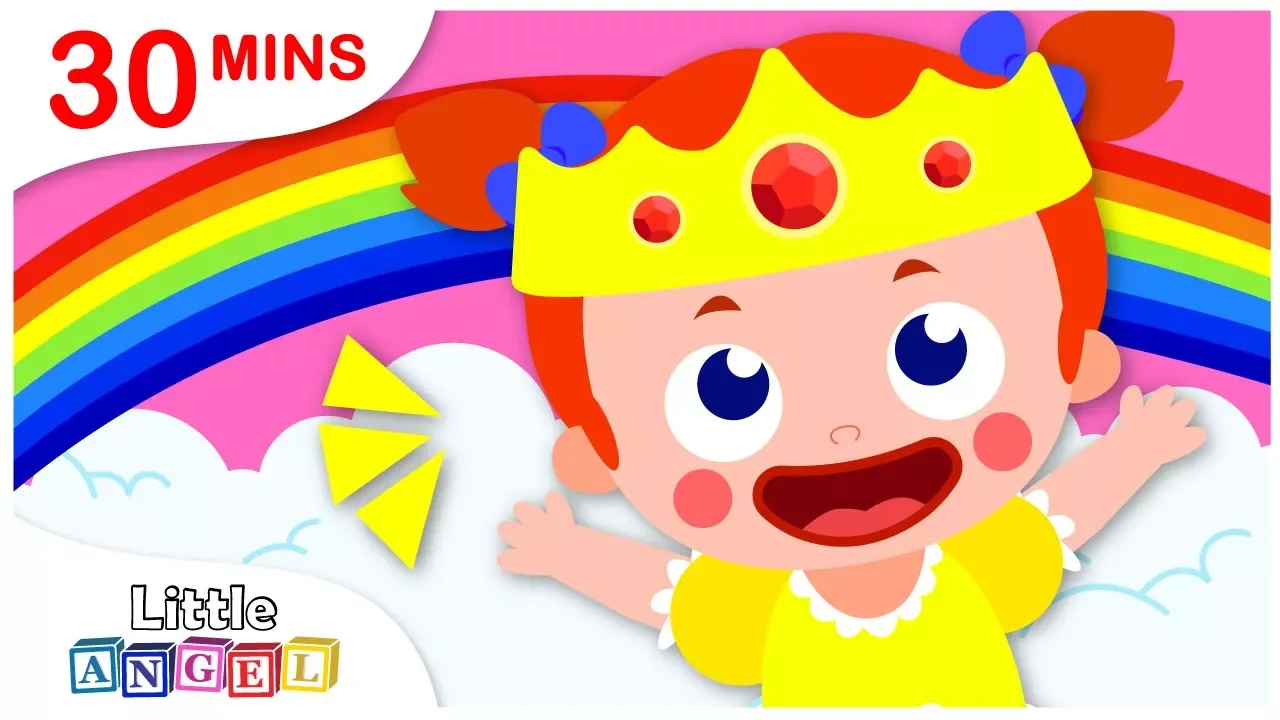 I Want to Be A Princess, No No, Princess Songs, Apples and Bananas | Nursery Rhymes by Little Angel