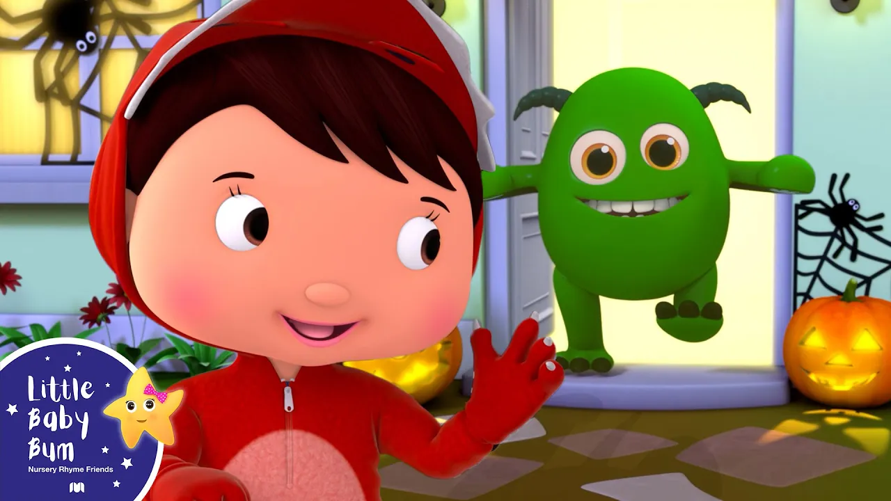 Little World of Monsters! Booo | Little Baby Bum - Nursery Rhymes for Kids | Baby Song 123 background